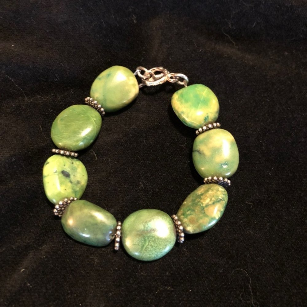Artisan Crafted Turquoise Bracelet